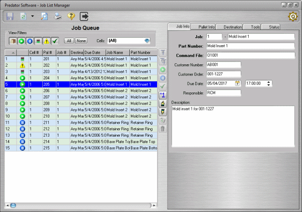 Predator RCM Software with Job Scheduling